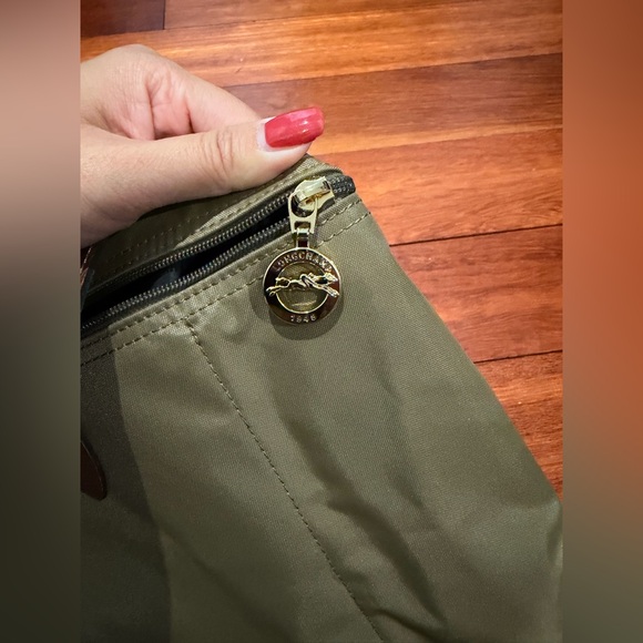 Longchamp Le Pliage Backpack Desert NWT - Picture 5 of 10